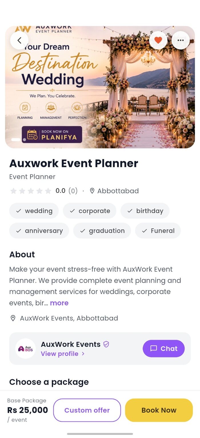Review service details