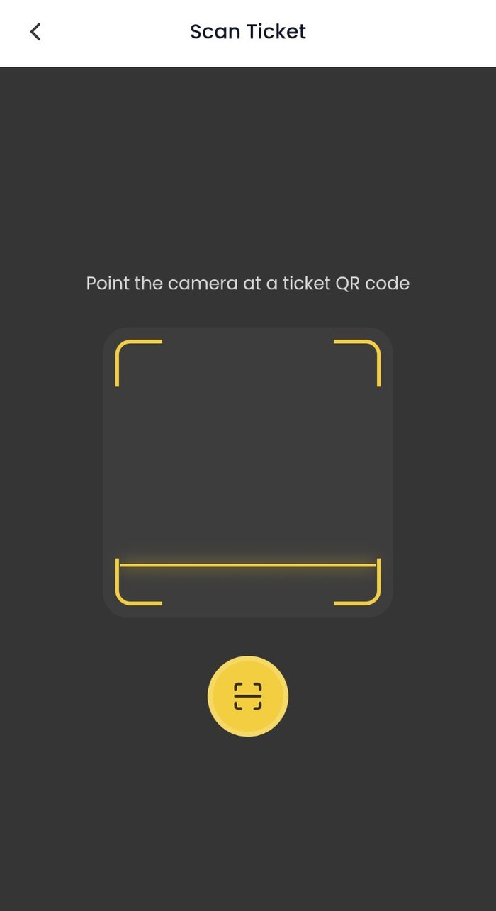 Scan event tickets with Planifya